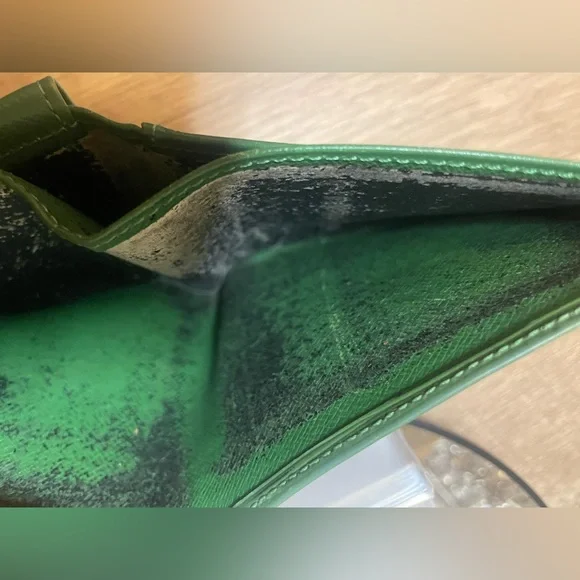 Vintage Louis Vuitton Wallet Green - Picture 6 of 9